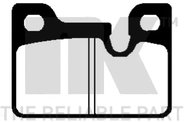 Brake Pad Set, disc brake (221502)
