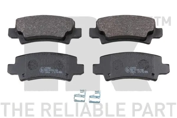 Brake Pad Set, disc brake (224560)