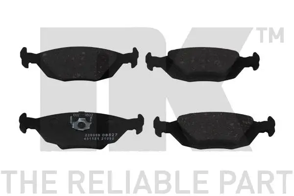 Brake Pad Set, disc brake (229959)