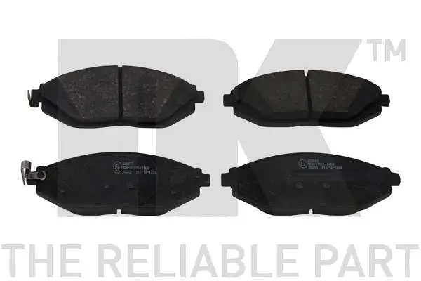 Brake Pad Set, disc brake (225015)