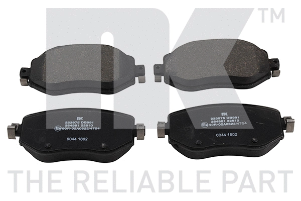 Brake Pad Set, disc brake (223975)