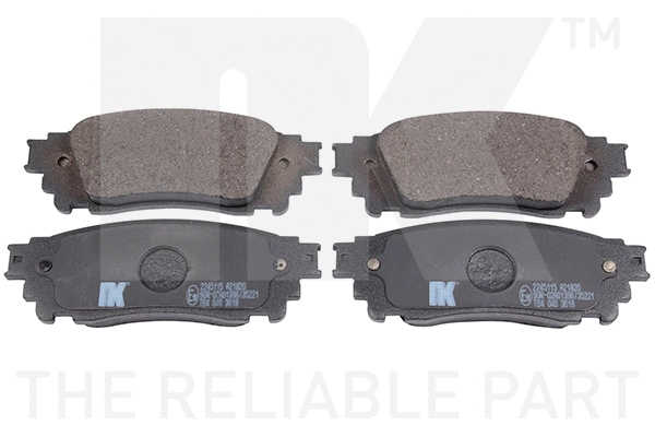 Brake Pad Set, disc brake (2245115)