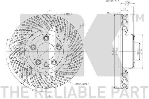 Brake Disc (3147152)