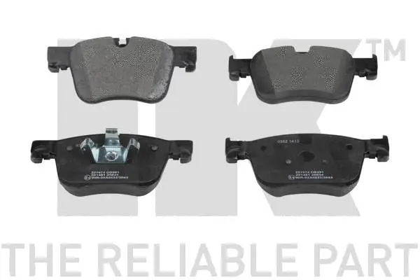 Brake Pad Set, disc brake (221974)