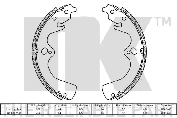 Brake Shoe Set