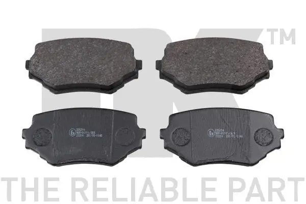 Brake Pad Set, disc brake (225214)