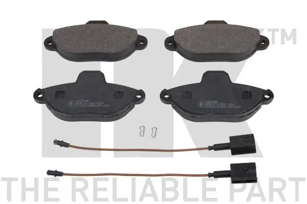 Brake Pad Set, disc brake (222385)