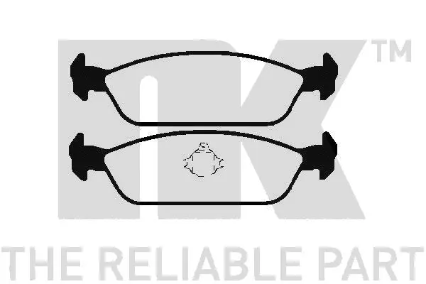 Brake Pad Set, disc brake (225108)