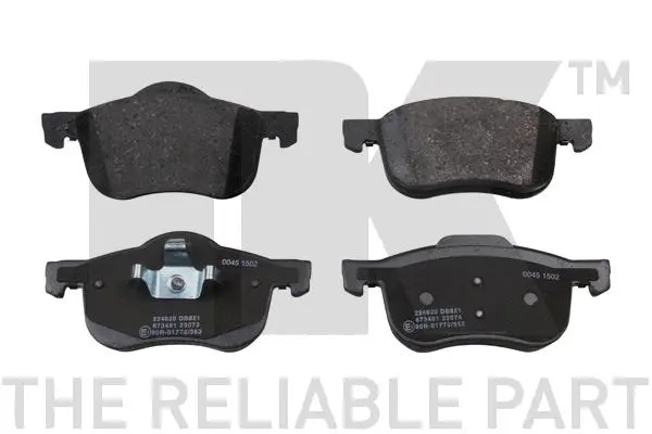 Brake Pad Set, disc brake (224820)