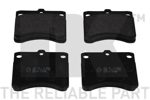 Brake Pad Set, disc brake (225107)