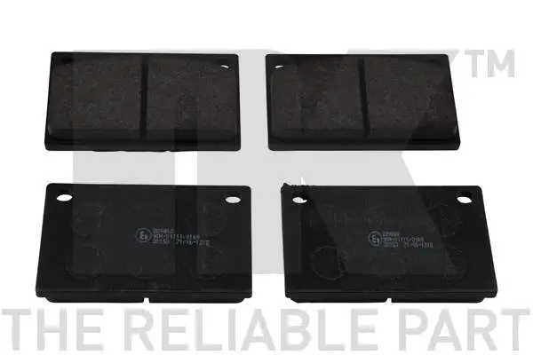 Brake Pad Set, disc brake (224802)