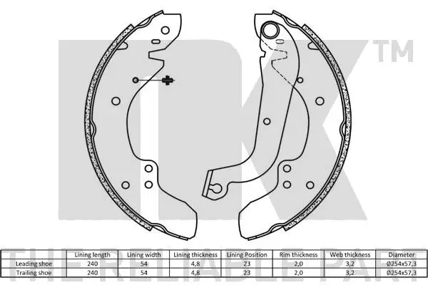 Brake Shoe Set