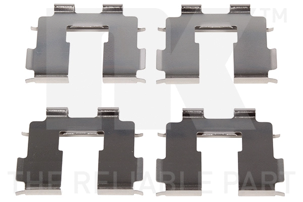 Accessory Kit, disc brake pad (79341717)