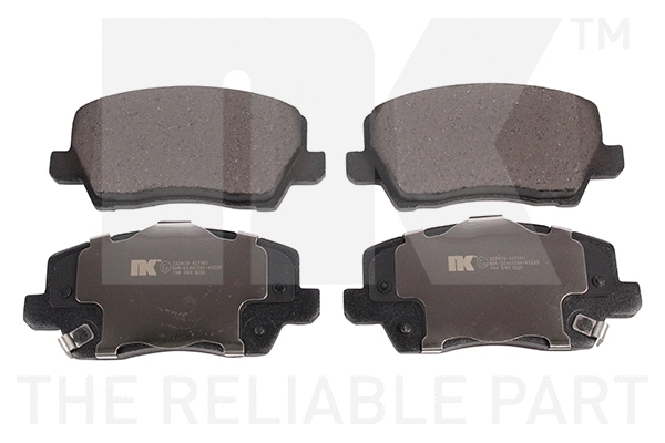 Brake Pad Set, disc brake (223470)