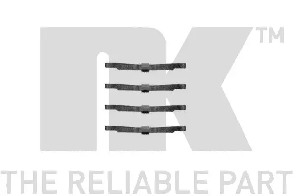 Accessory Kit, disc brake pad (7939986)