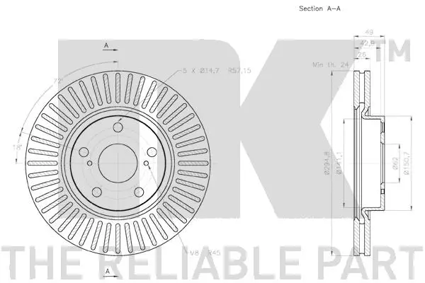 Brake Disc (3145125)