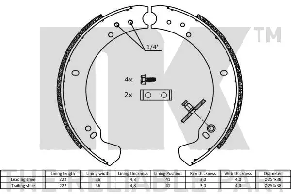Brake Shoe Set