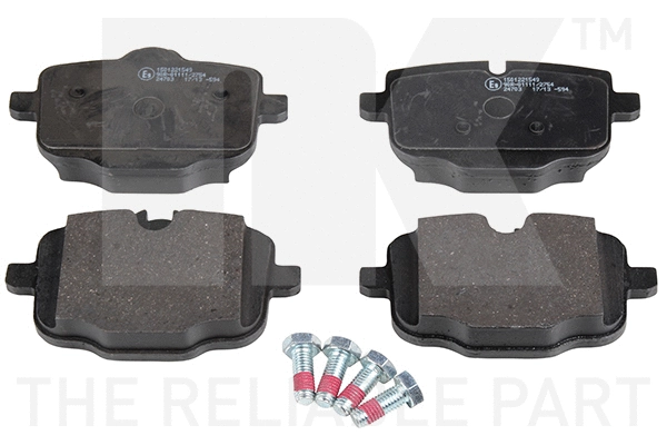 Brake Pad Set, disc brake (221549)