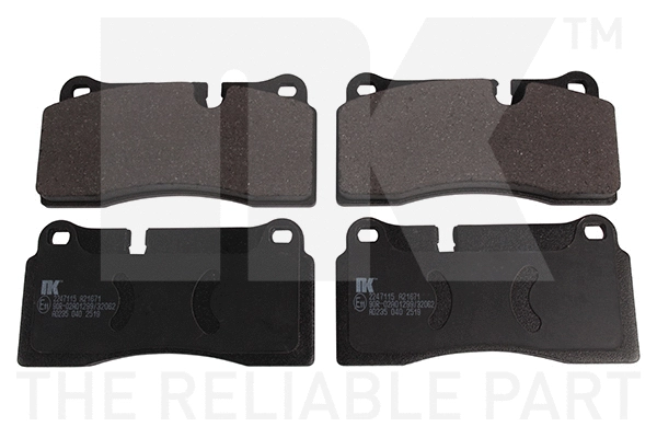 Brake Pad Set, disc brake (2247115)