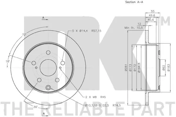 Brake Disc (3145114)