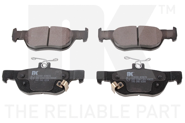 Brake Pad Set, disc brake (223269)