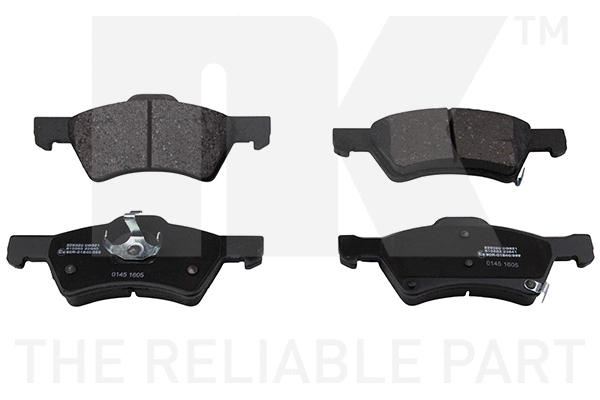 Brake Pad Set, disc brake (229320)