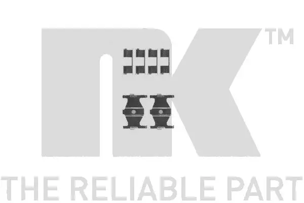 Accessory Kit, disc brake pad (79341754)