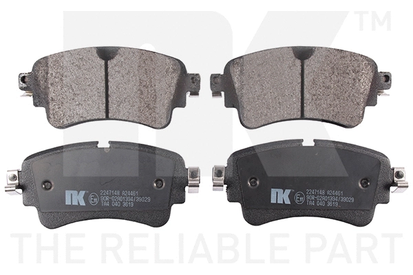 Brake Pad Set, disc brake (2247148)
