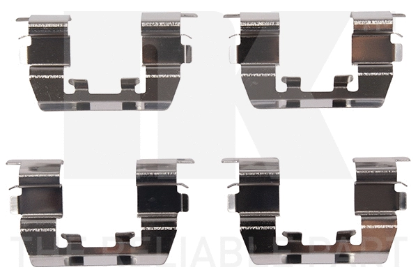 Accessory Kit, disc brake pad (7934669)
