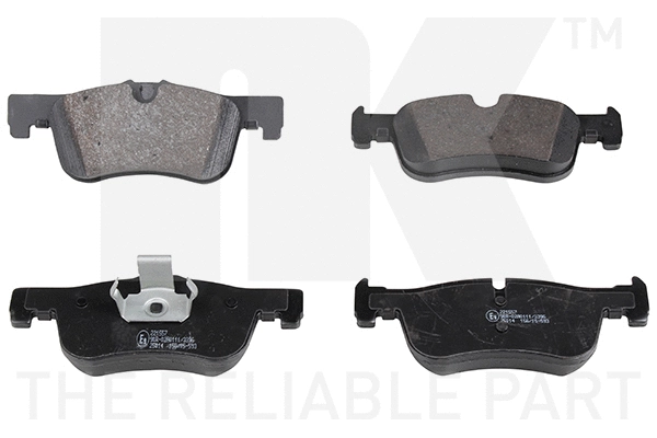 Brake Pad Set, disc brake (221557)