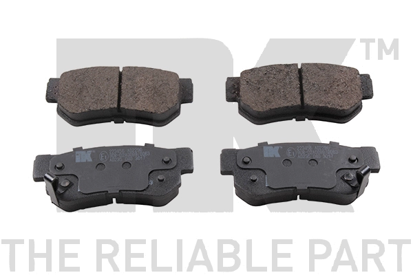 Brake Pad Set, disc brake (223456)