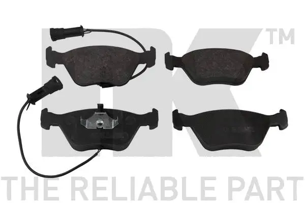 Brake Pad Set, disc brake (222552)