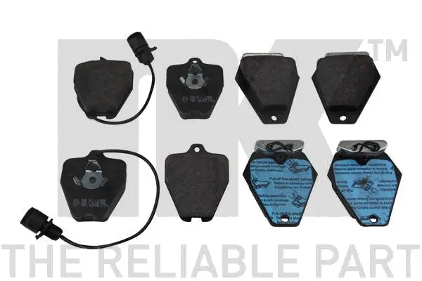 Brake Pad Set, disc brake (224744)