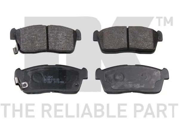 Brake Pad Set, disc brake (225213)