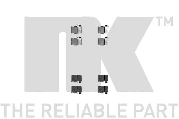 Accessory Kit, disc brake pad (7945033)