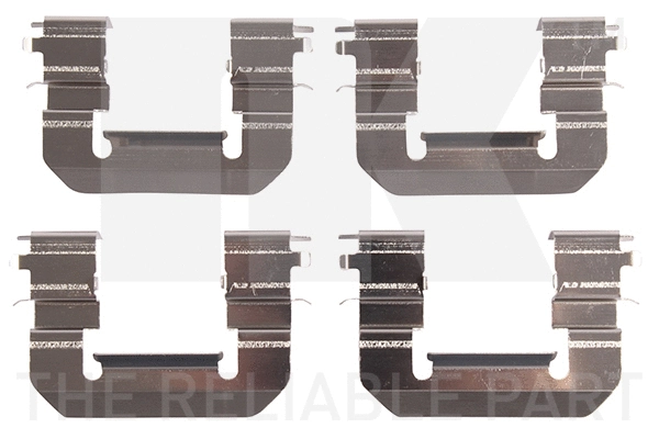 Accessory Kit, disc brake pad (79991016)