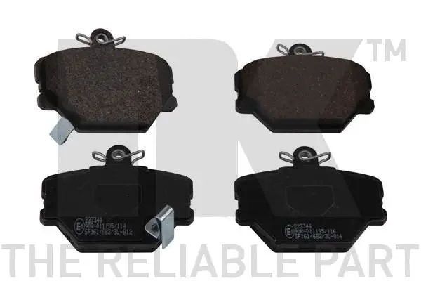 Brake Pad Set, disc brake (223344)