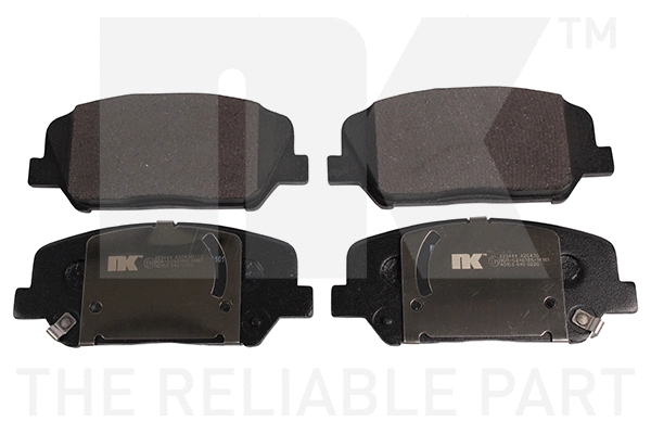 Brake Pad Set, disc brake (223444)