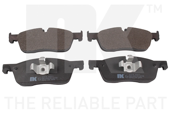 Brake Pad Set, disc brake (221218)