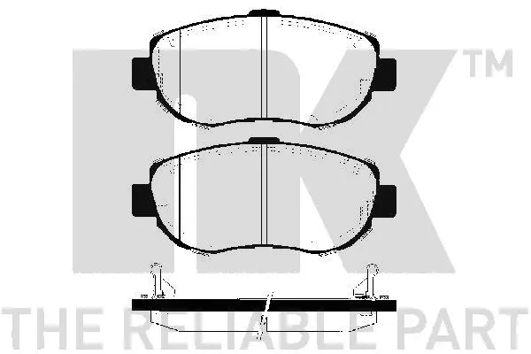 Brake Pad Set, disc brake (224543)