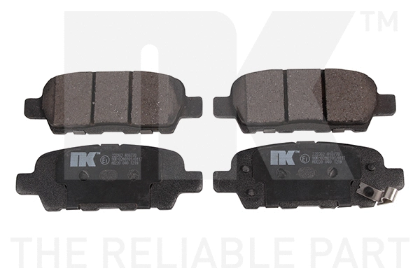 Brake Pad Set, disc brake (222262)
