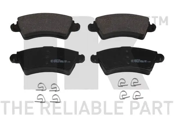 Brake Pad Set, disc brake (223742)