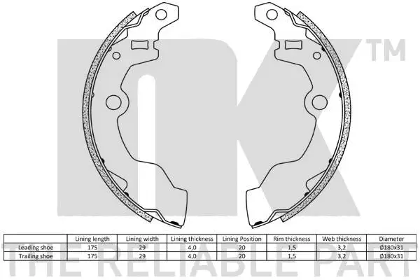 Brake Shoe Set