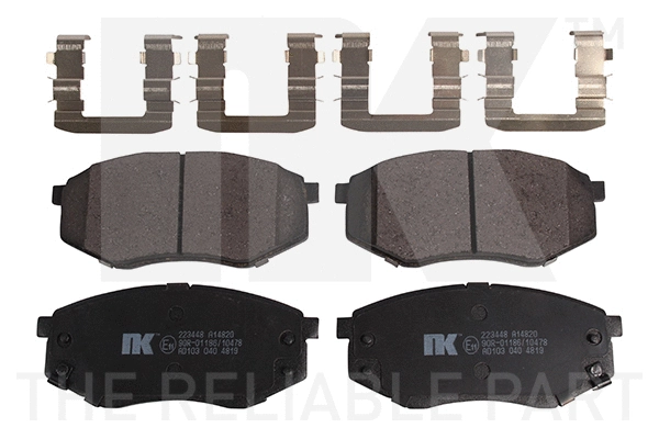 Brake Pad Set, disc brake (223448)