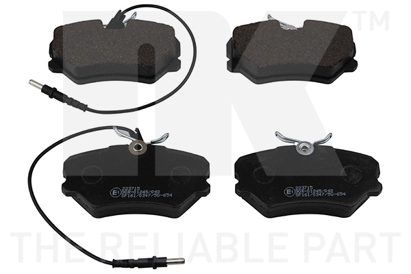 Brake Pad Set, disc brake (223715)