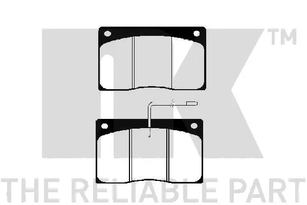 Brake Pad Set, disc brake (223921)