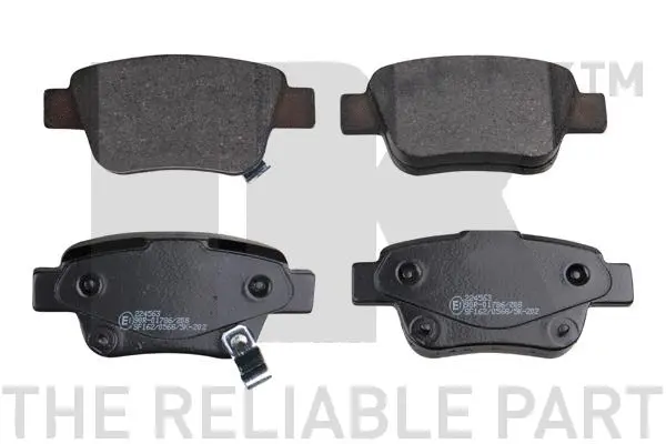 Brake Pad Set, disc brake (224563)