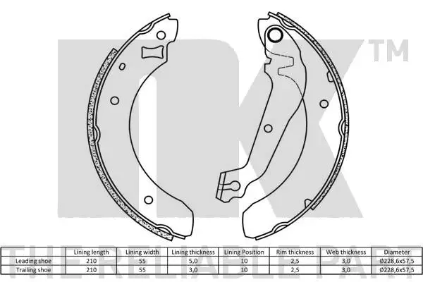 Brake Shoe Set