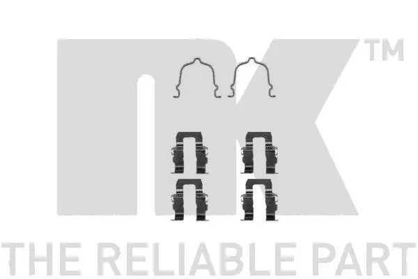 Accessory Kit, disc brake pad (7932119)