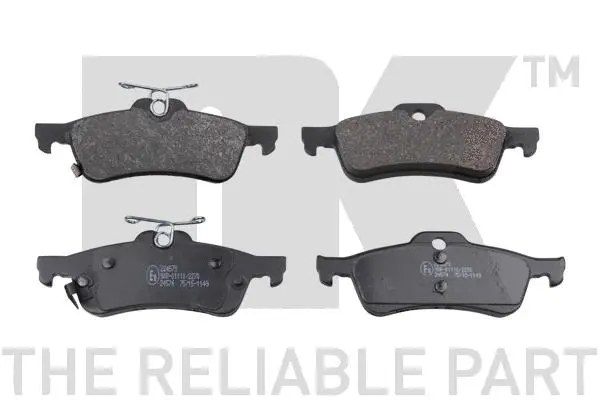 Brake Pad Set, disc brake (224579)